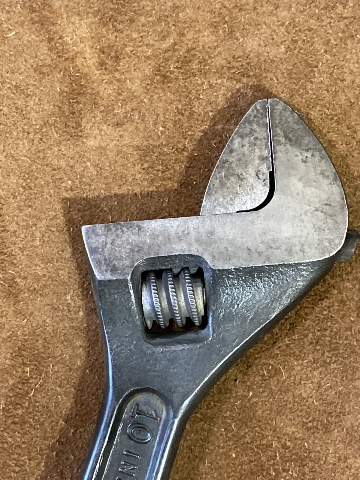 Proto 10 inch Adjustable Wrench 710-S Jaws And Wheel Are Tight Solid USA