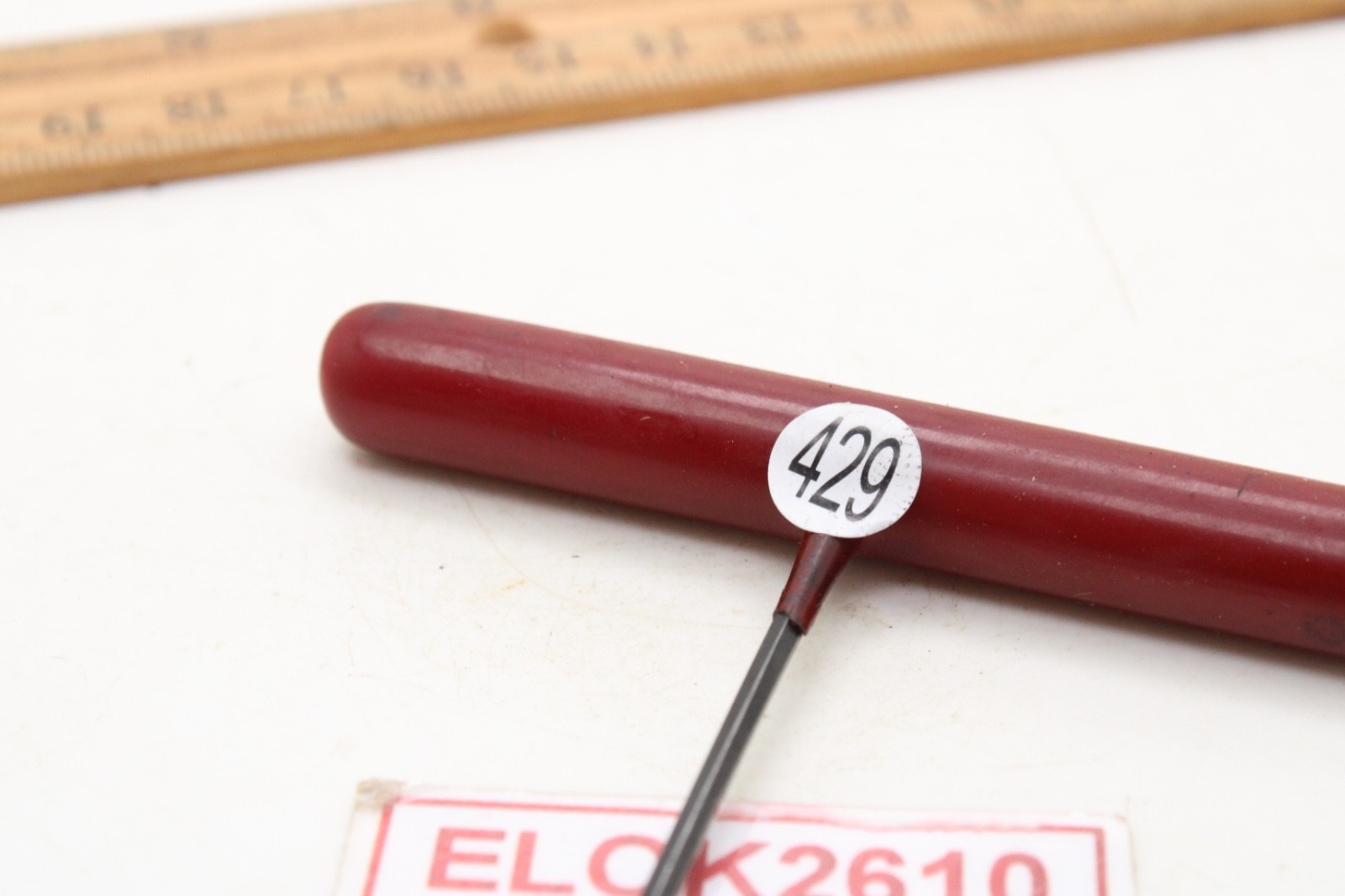 Unbranded 2mm 6 Point Metric Red Rubber Handle Hex Allen Key T Handle USA