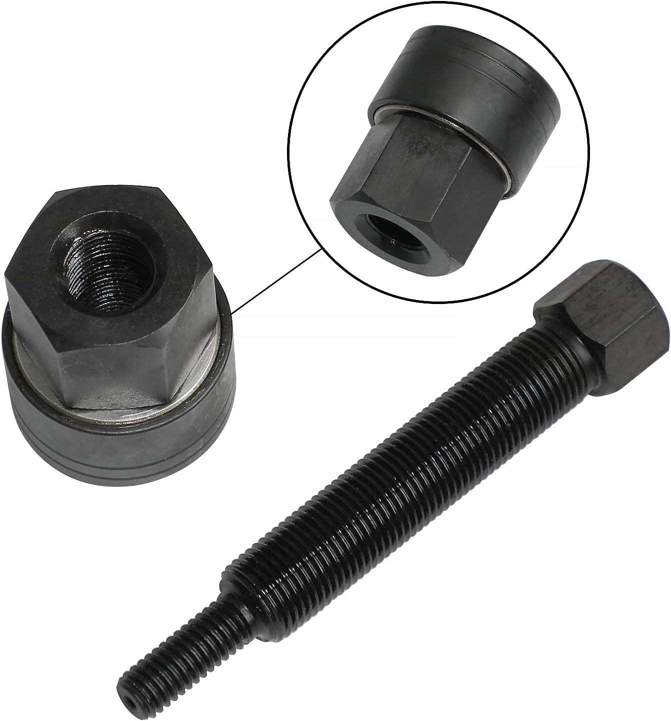 Power Steering Pump Pulley Remove Install Puller Compatible with Benz M271 M272
