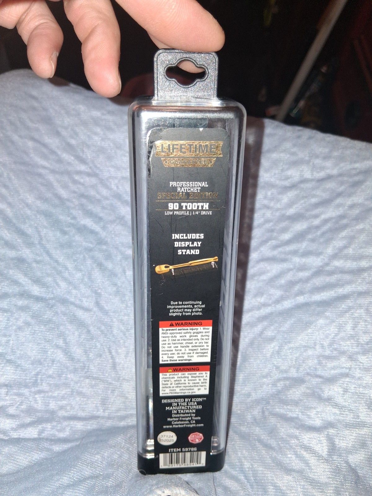 Icon 24k Gold Plated 1/4 Ratchet Special Edition Brand New