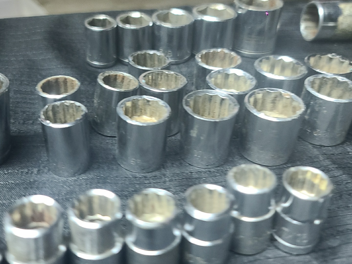 Assorted Socket Set/Mixed Bundle Lot Metric/SAE, Unbranded Japan