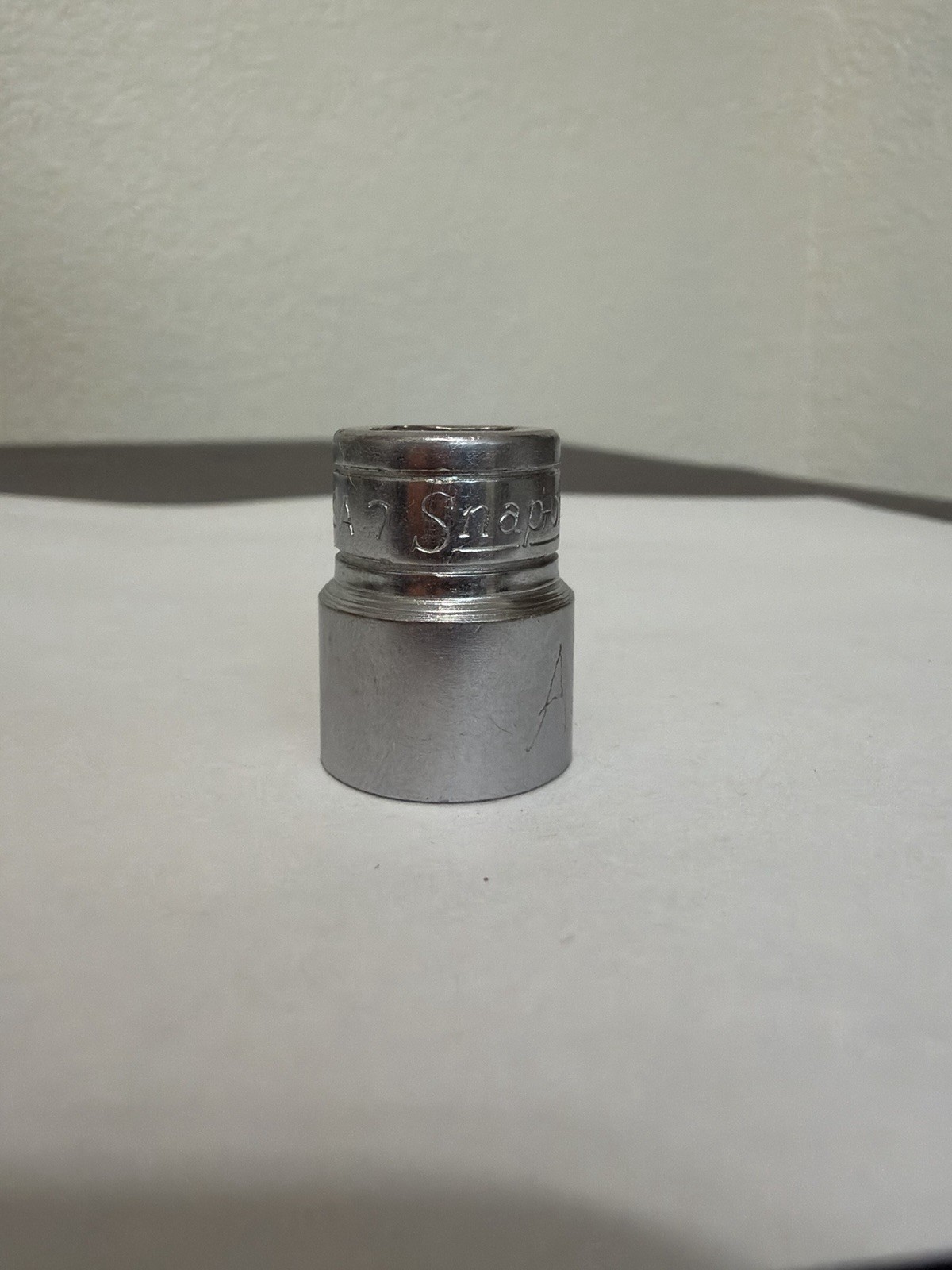 Snap-On Tools 3/8″ Drive 7/16″ 8PT Point SAE Chrome Double Square Socket F314