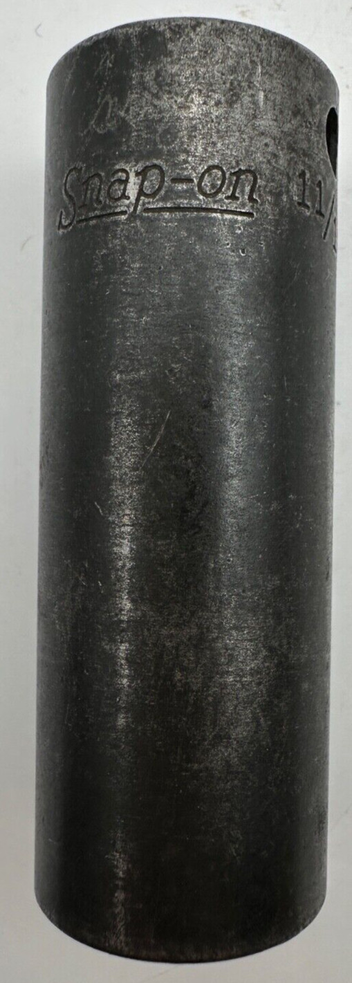 Snap-on Tools USA 11/16″ SAE Deep Impact Socket 3/8″ Drive 6 Point SIMF220