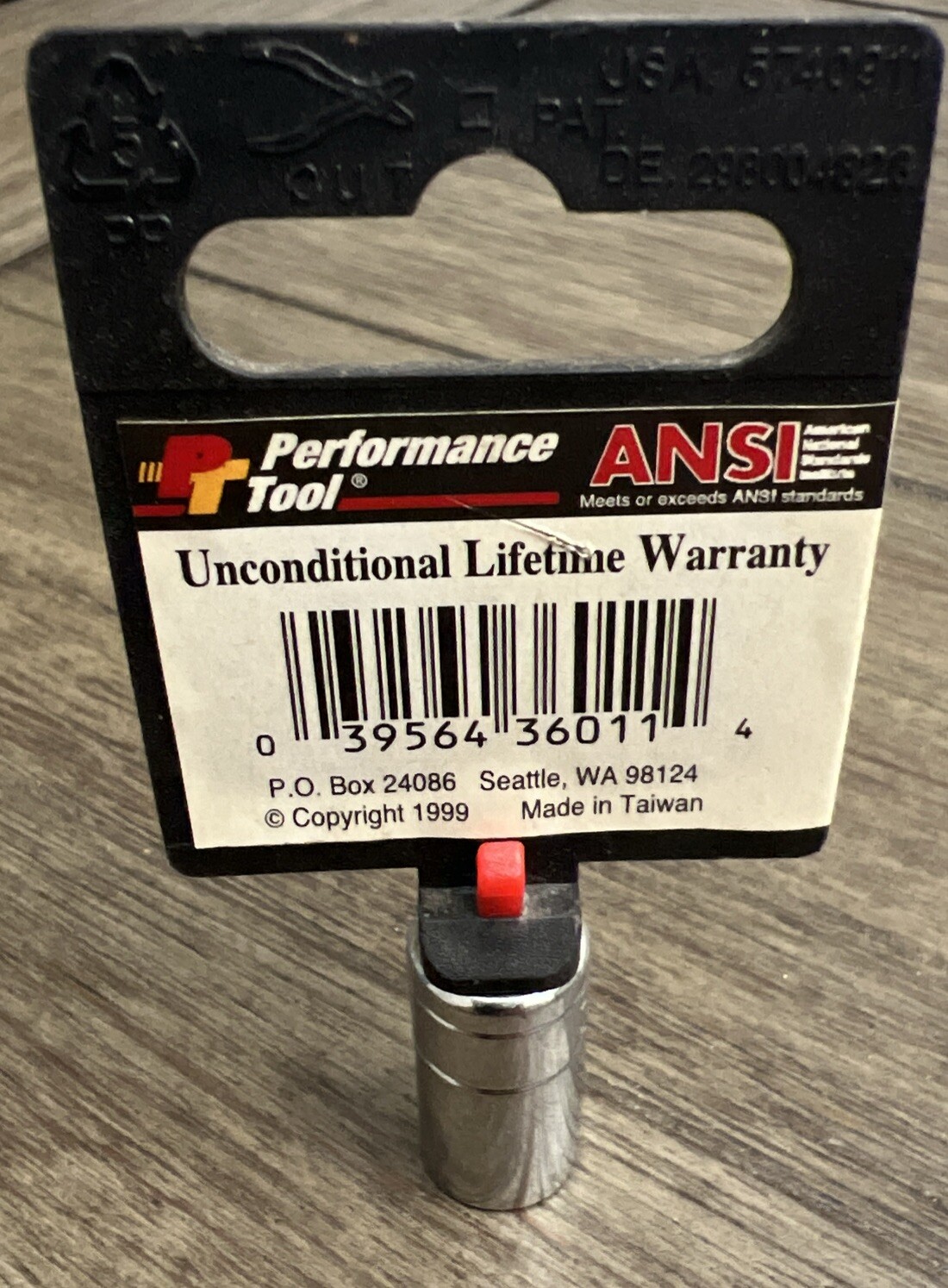 Performance Tool W36011 1/4 Inch Drive 11/32 Inch 6pt Socket