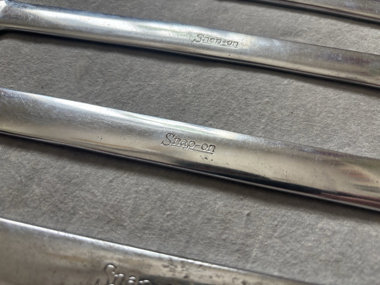 Snap On Wrenches 5 Pieces 12 Point Mechanics 11/16″ to 15/16”