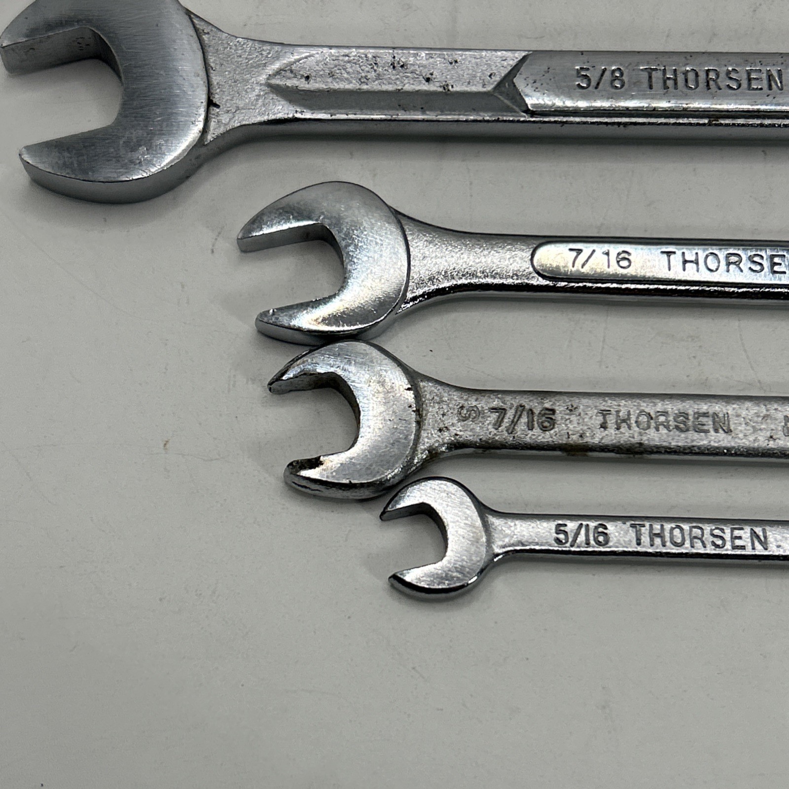 Thorsen 2218 5/8×9/16 Double Box 3/4, 5/8, 7/16 Combo 7/16 3/8, 5/16, 1/4 Wrench