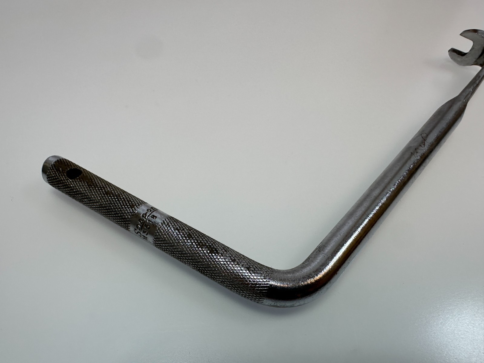 Snap-on M3518 Diesel Push Rod Adjustment Open-End Wrench 5/16″ Obstruction Tool