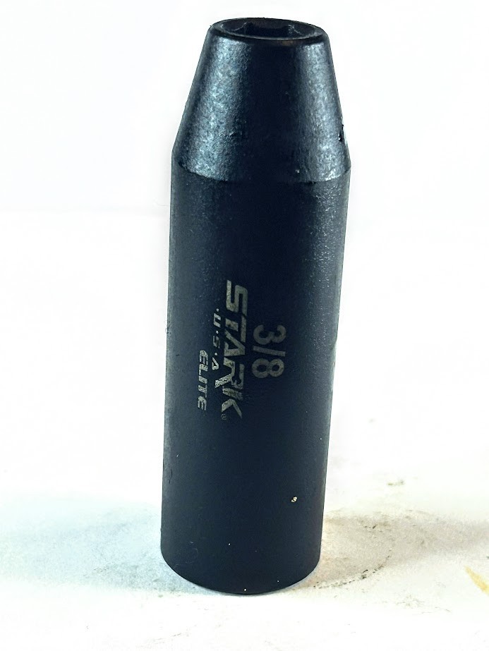 STARK 3/8″ x 1/2″ Deep Impact Socket – 6 Point – Free USA Shipping