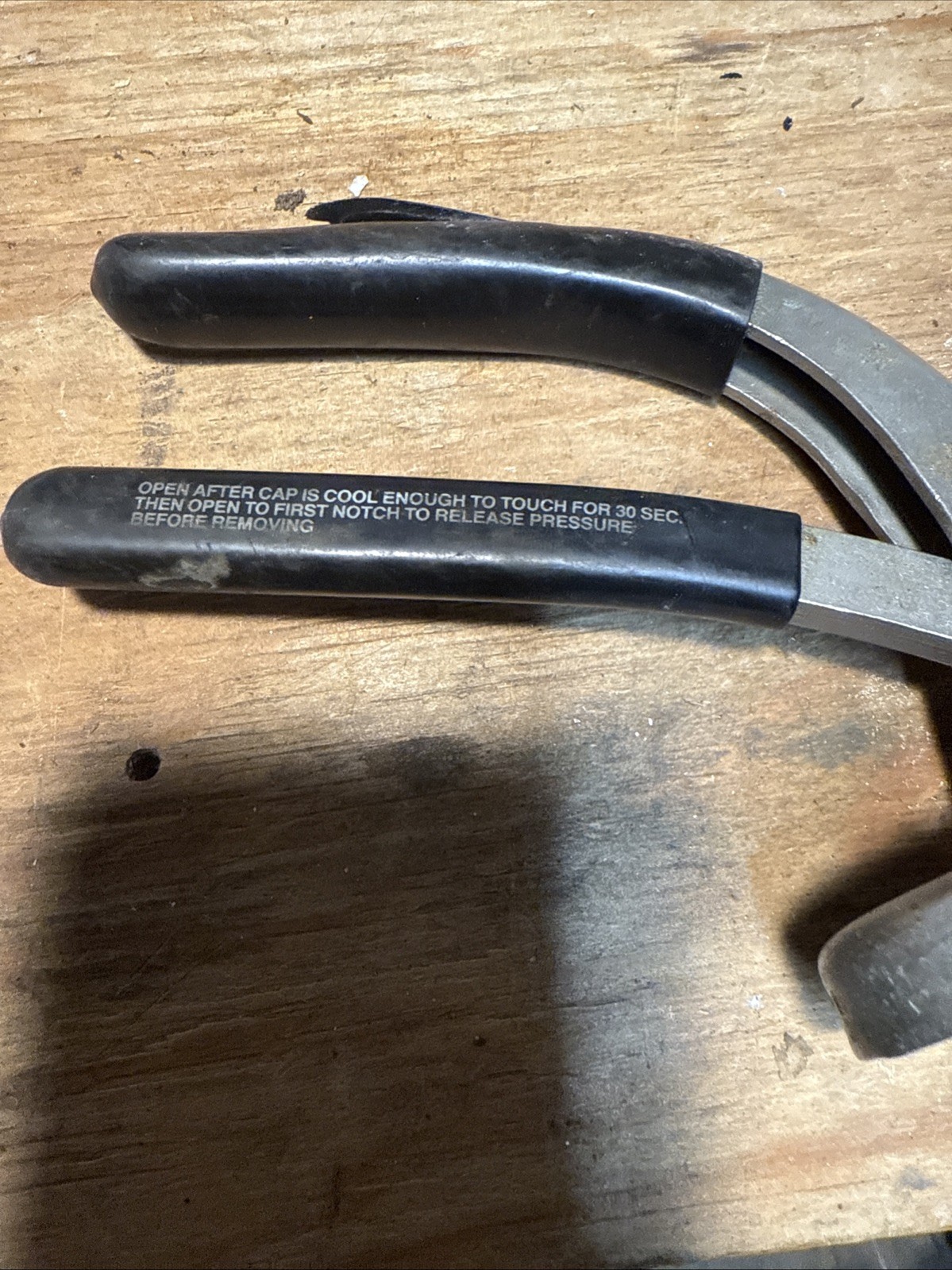 Blue Point YA2090 Radiator cap pliers Ripped Rubber
