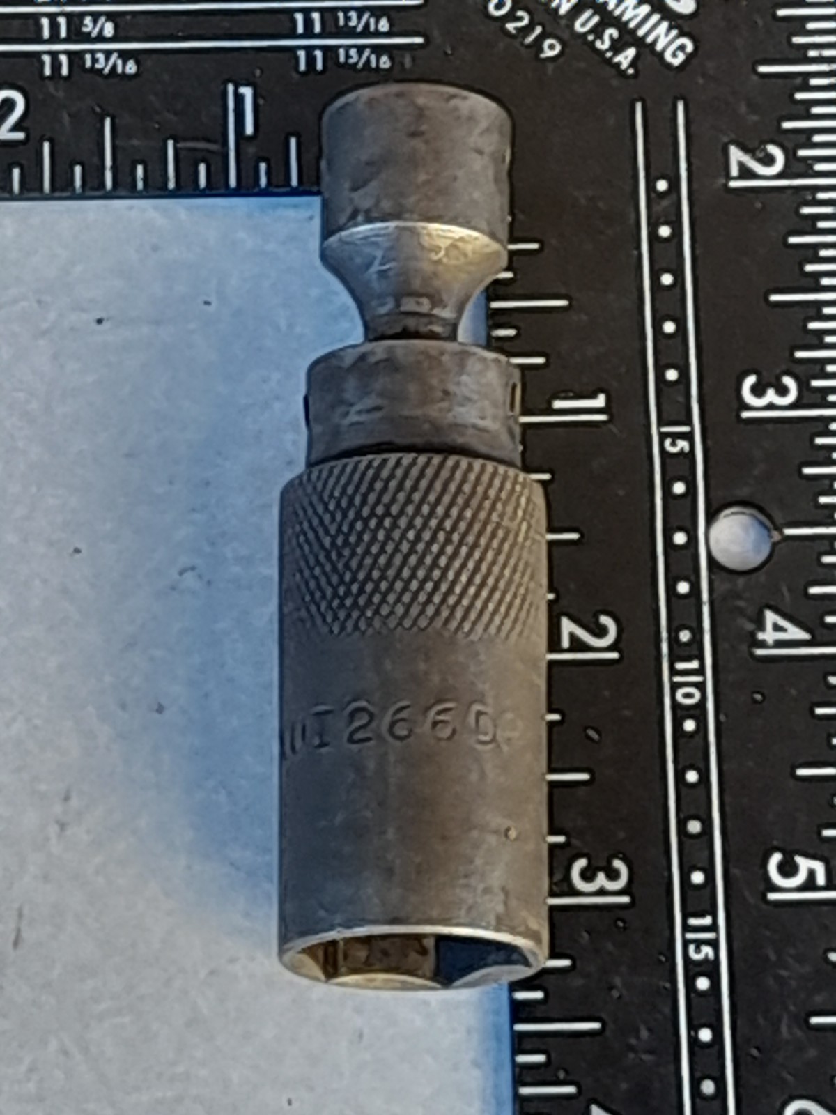 MAC Tools USA 3/8″ Drive 6 Point 13/16″ Swivel Impact Spark Plug Socket XUP266DP
