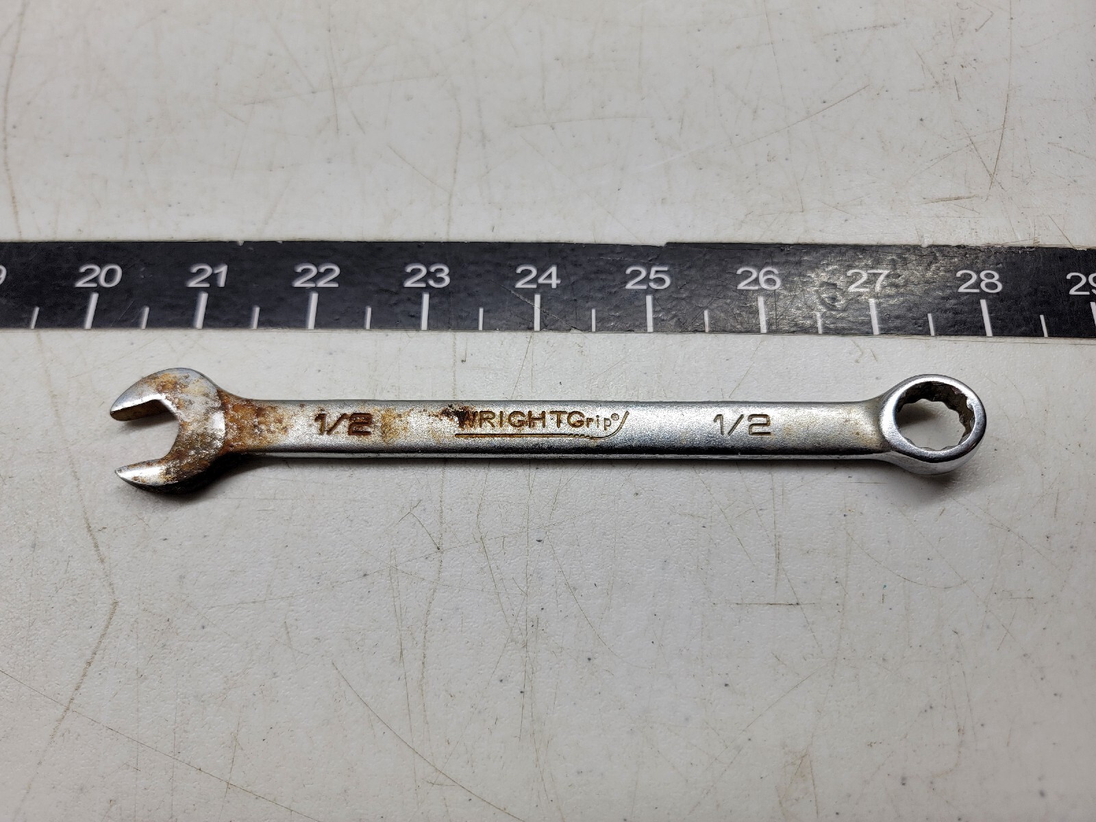Wright Tools USA 1116 SAE 1/2″ Combination Wrench – Satin Finish – 12 Point b-x