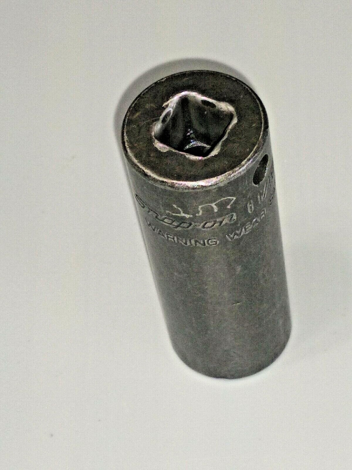 Snap-On SIMF220, 3/8″ Drive, 11/16″ Impact Socket, 2.6″ Deep, 6 Point.