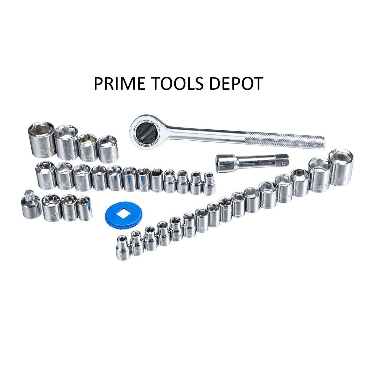 Socket Set, 40-Piece, 3/8 in., 1/4 in., Drive SAE and Metric, Lifetime Warranty
