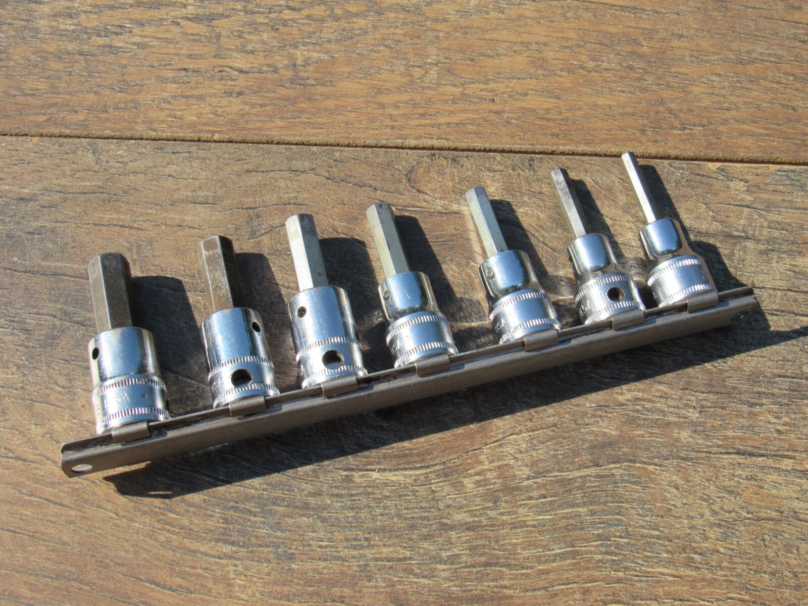 SNAP ON 207FAMY 7 PC METRIC HEX BIT SOCKET SET FAM4 – FAM10 4MM 10MM 207EFAMY