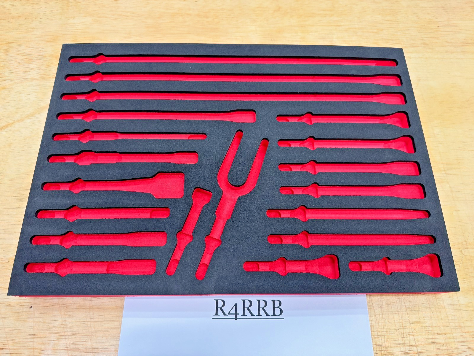 Snap-On Tools NEW RED Foam Organizer Tray ONLY For PHG1020BKFR Air Hammer Bits