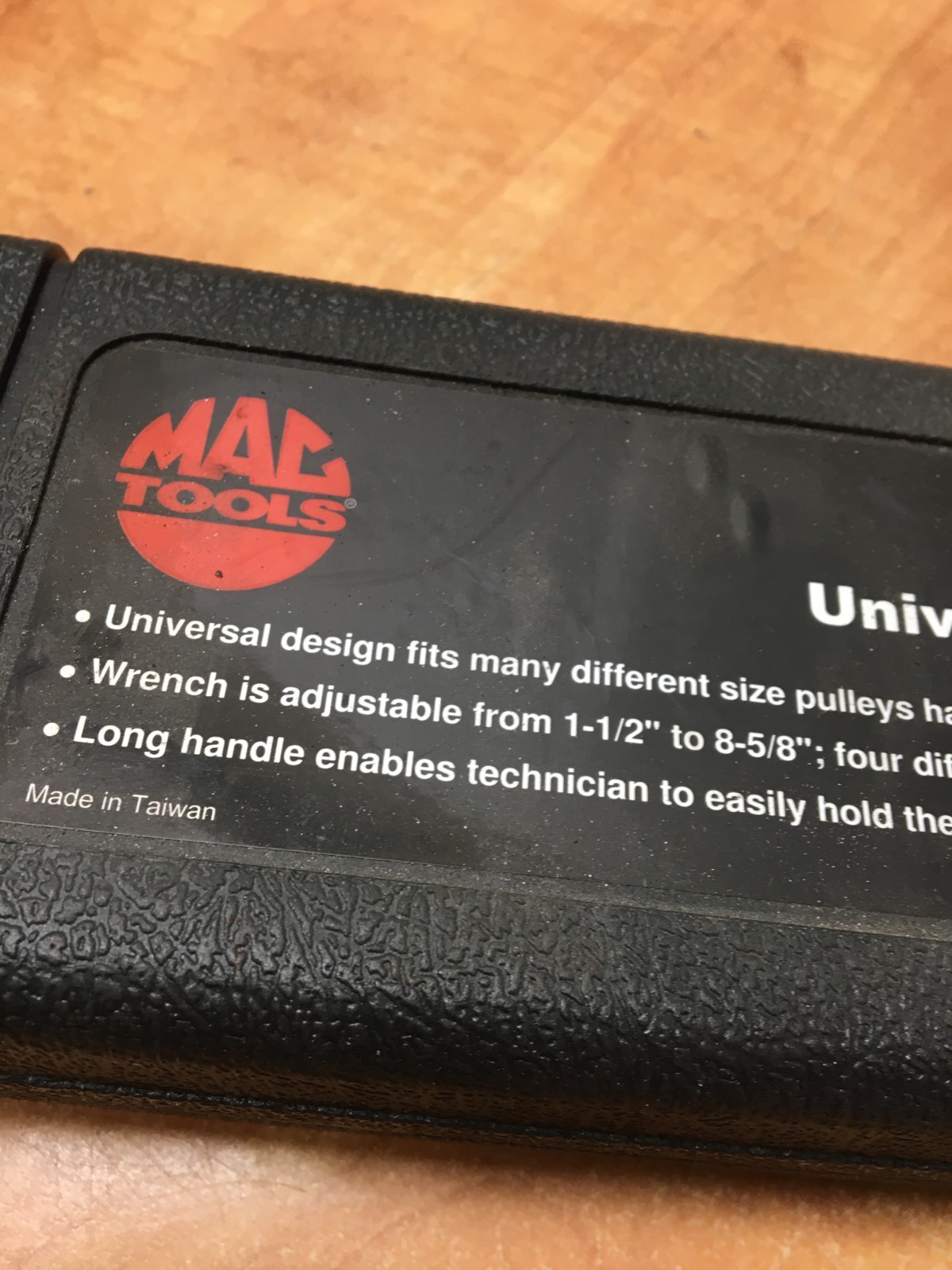 Mac Tools DH754 Universal Pulley/Fan Clutch Holding Tool Kit 100% Complete