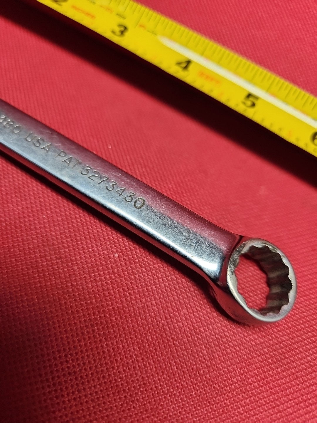 Snap On USA Tools OEX180 9/16″ Open / Box End Combination Wrench Great Condition