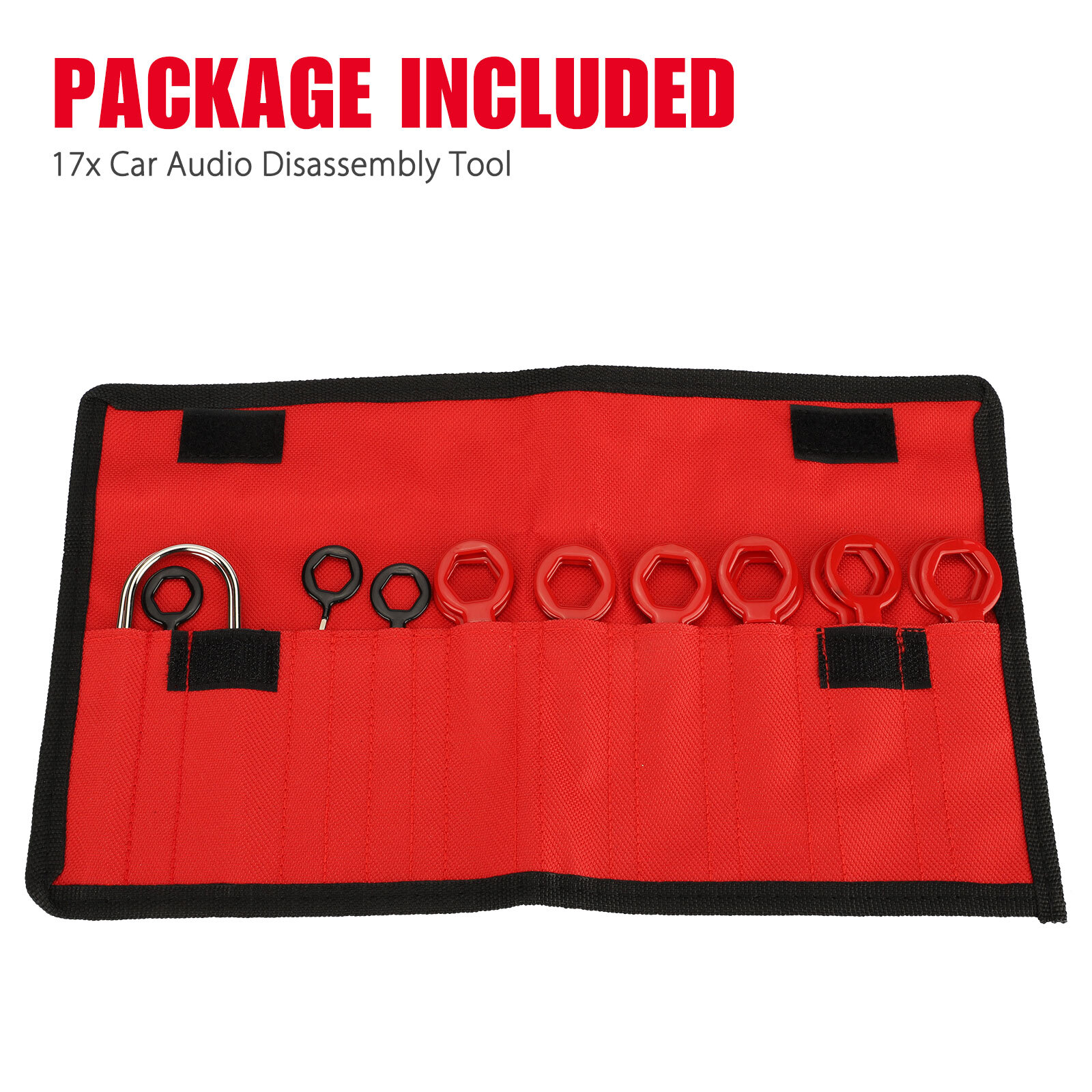 17X Car Audio Disassembly Tool Kit + Terminal Removal Connector Pin Ejector Kit