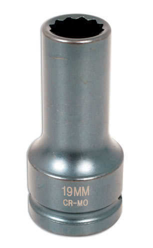 Laser 4559 FITS MAN Mercedes Cylinder Head Impact Socket 19mm 3/4 Drive