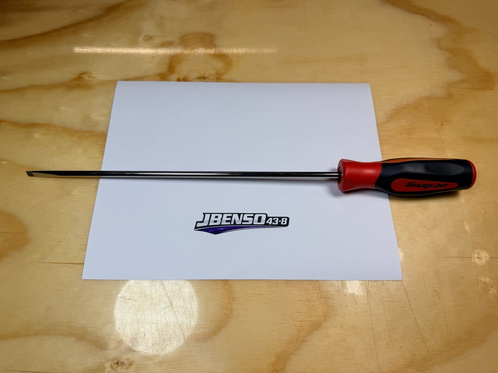 Snap-on Tools USA NEW RED 7/32″ Soft Grip Flat Cabinet Tip Screwdriver SGD4120BR