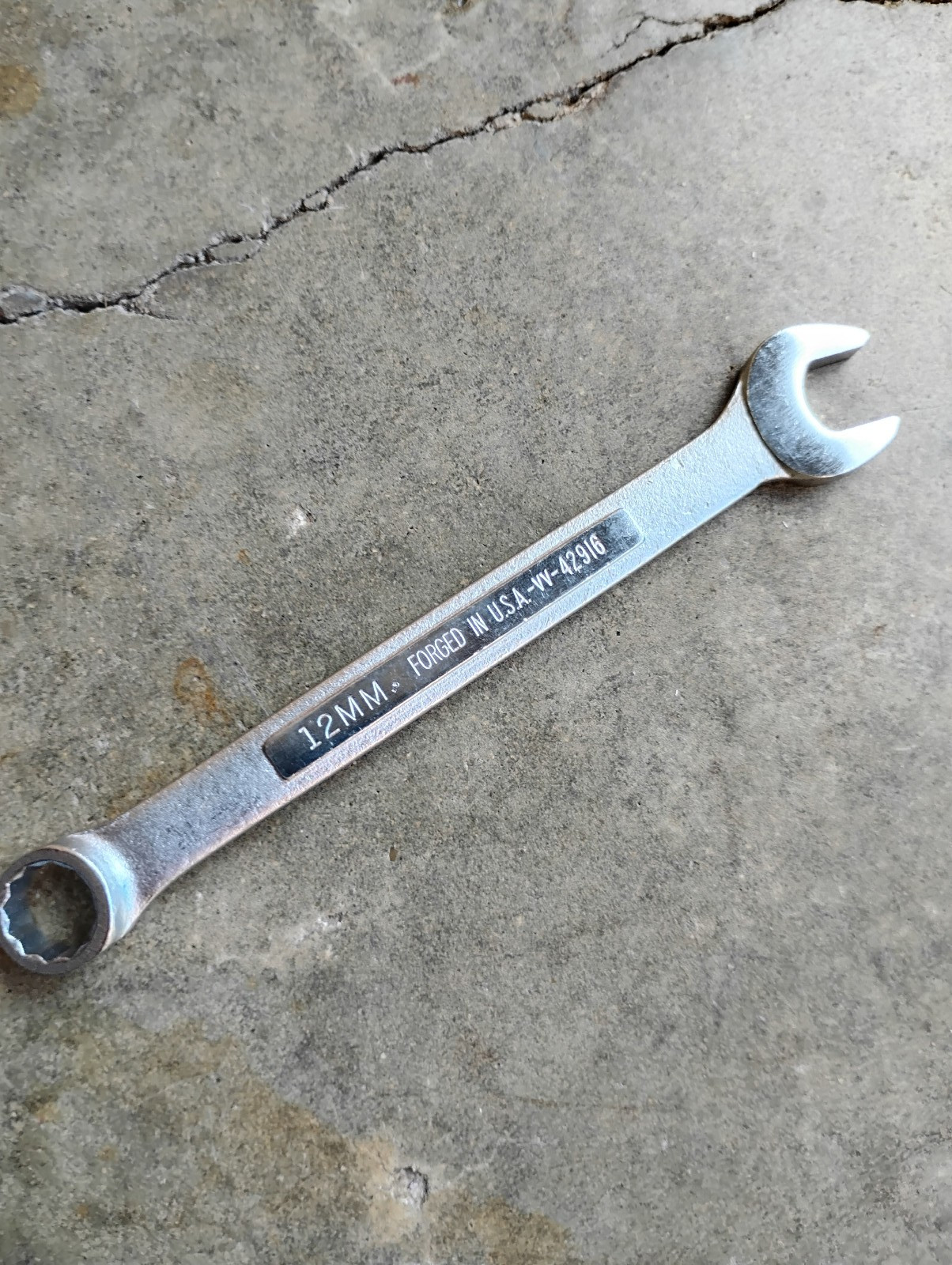 Craftsman Metric Combination Wrench 12pt 12mm 42916 -vv- USA