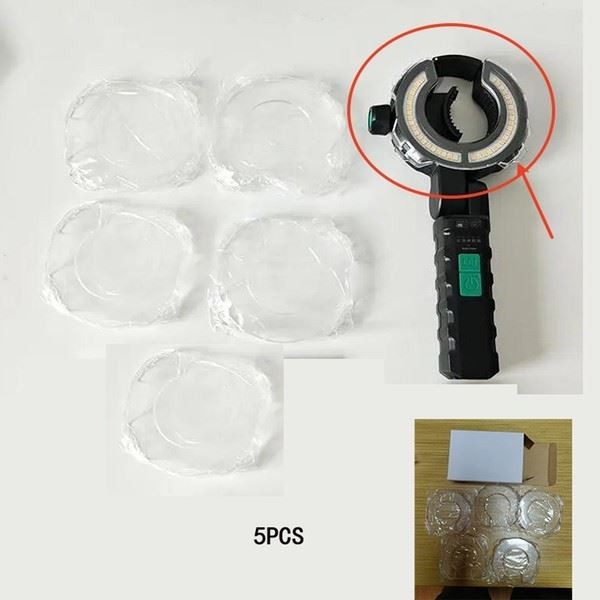 Car Paint Contrast Spotlight Lamp Shade Protective Cover 5PCS Set for Vehicle