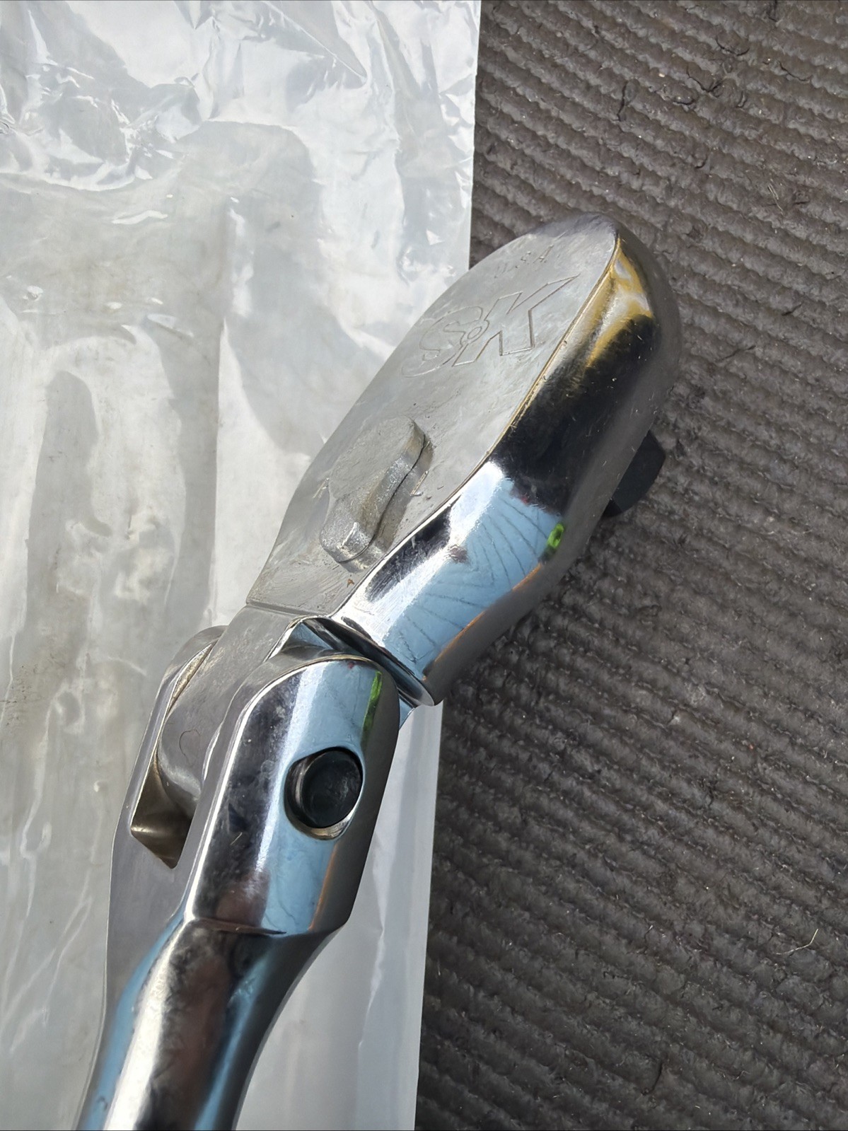 SK TOOLS Professional USA 80300 1/2″ DR LP90 FLEX HEAD RATCHET 15″ NOS S-K