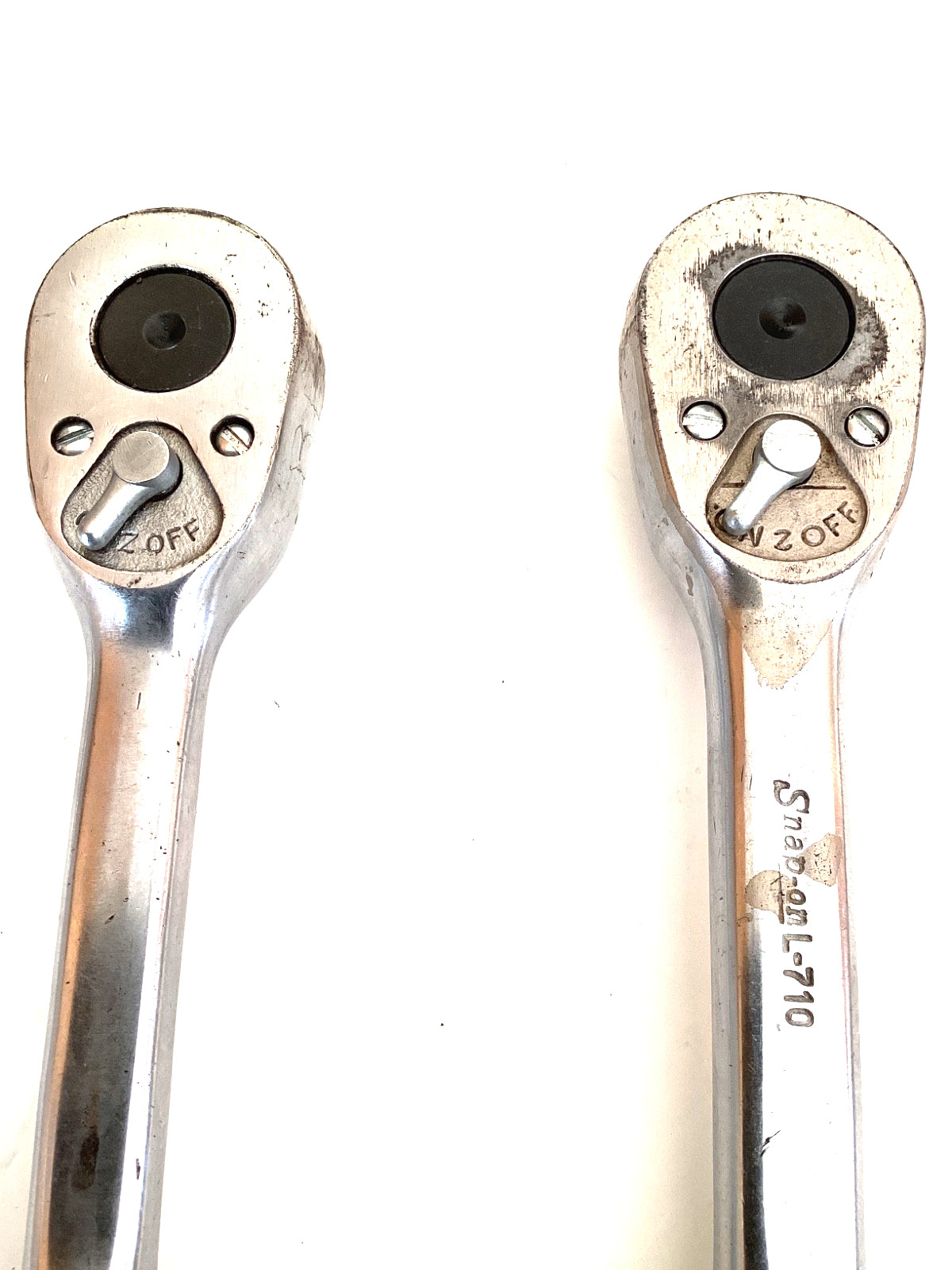 Snap On Tools USA L710 1/2” Drive Standard Handle Chrome Ratchet FRESH REBUILD