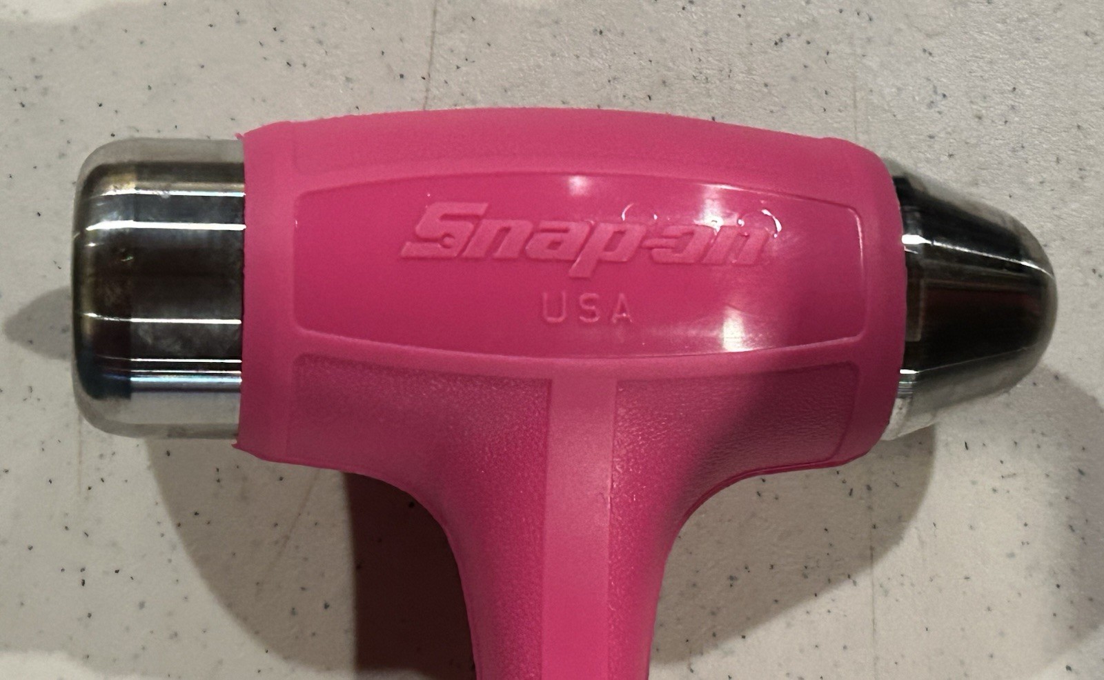 NEW RARE PINK Snap On Tools HBBD40P 40oz Dead Blow Ball Peen Hammer USA