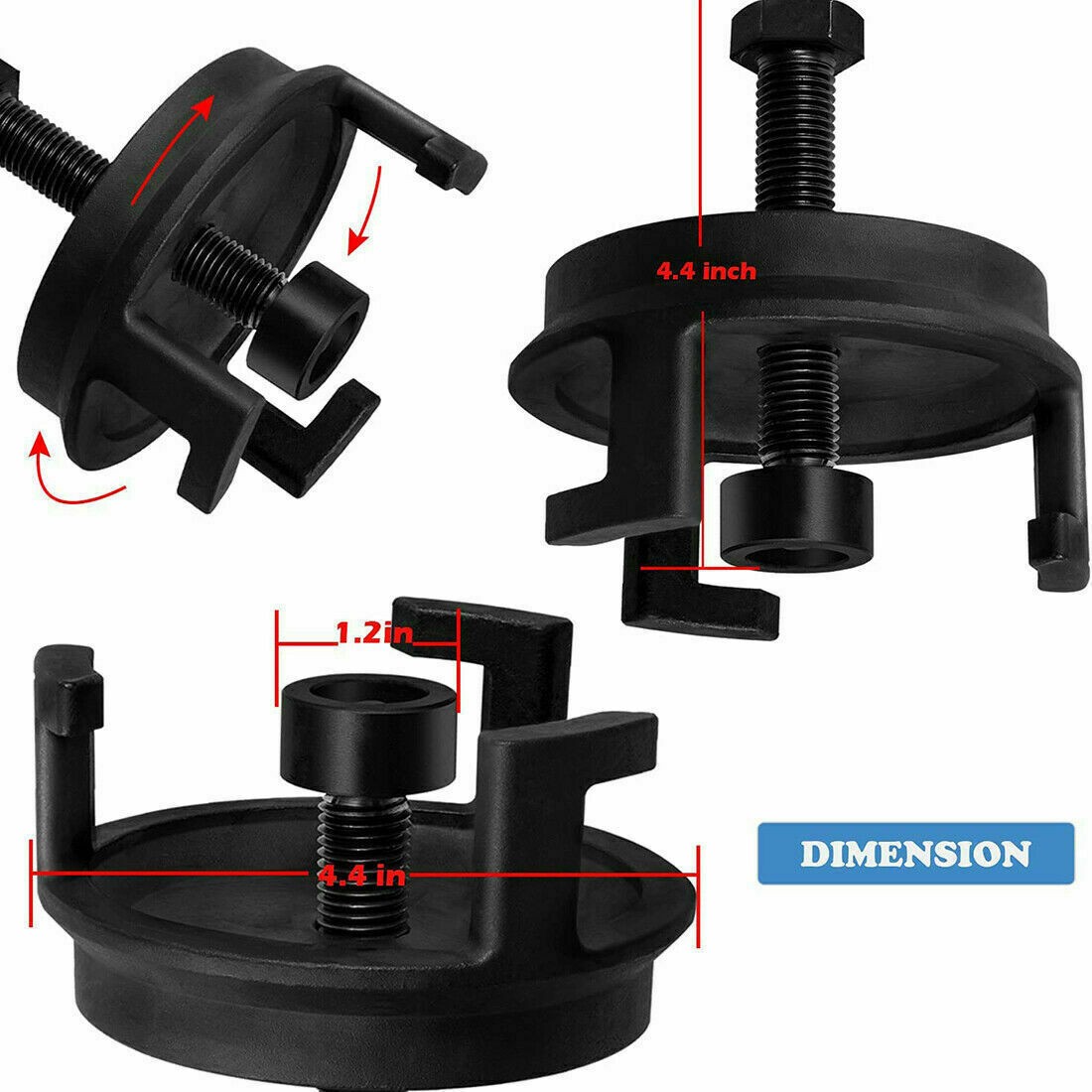 Balancer Damper Remover Puller For LS1 LS2 LS3 LS6 LS7 &Ford Coyote 5.0 Harmonic