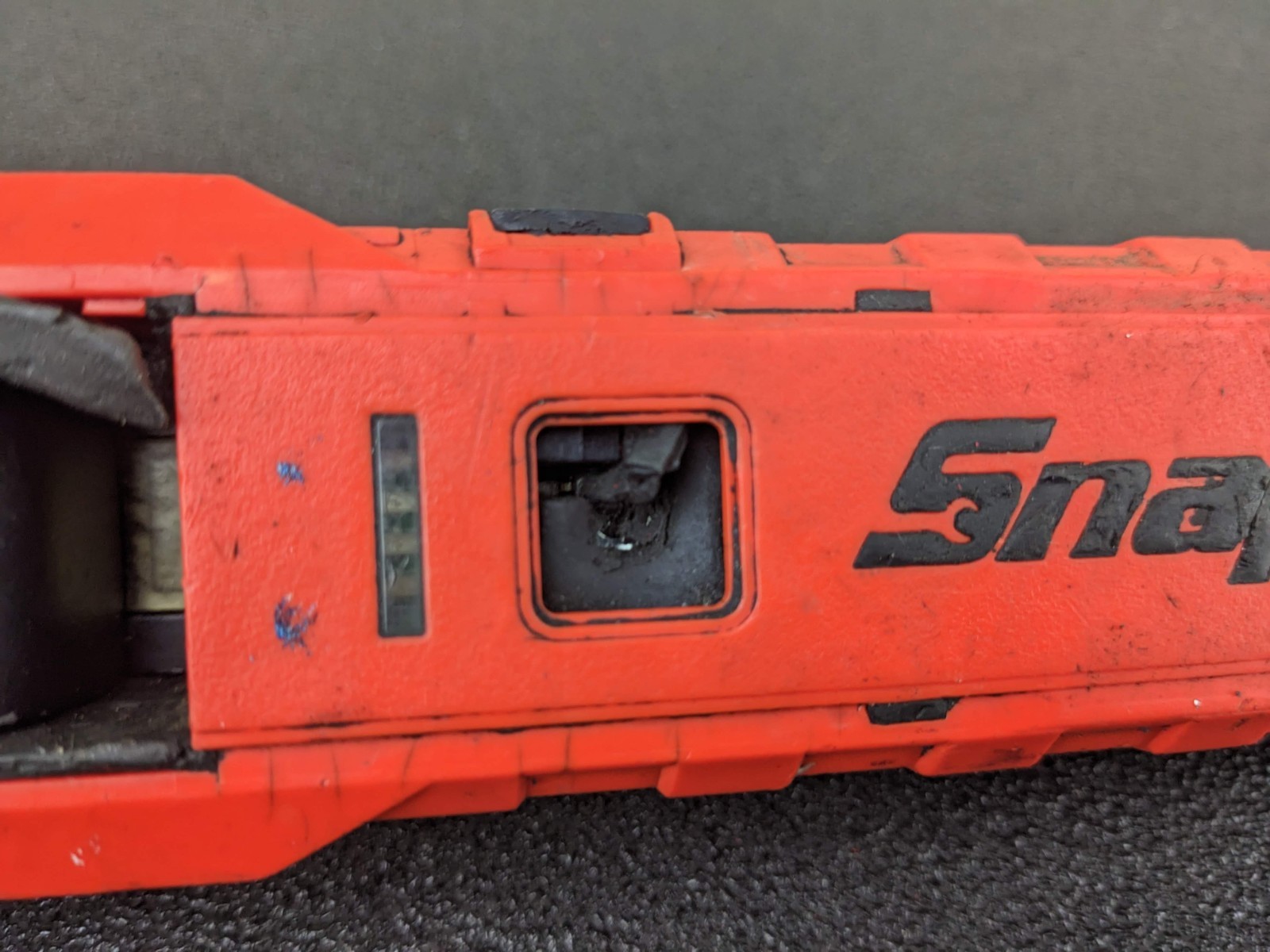 #bp273 Snap On Orange 400 Lumen Rechargeable LED Work Light ECARB042OA AS IS
