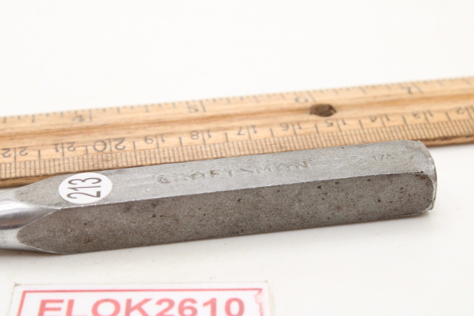 Craftsman Circle G Series 1/4″ Pin Punch 5.5″ Long USA