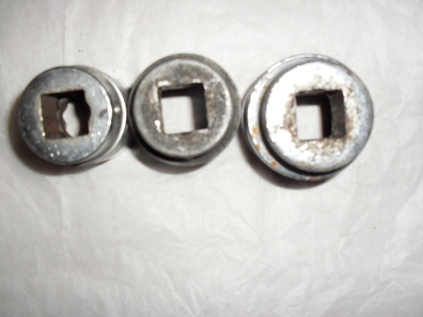 SNAP-ON 3/4 SQUARE DRIVE SOCKETS x 3 SIZES; 1.7/16 & 1.5/16 & 1.5/8 BIG SOCKETS!