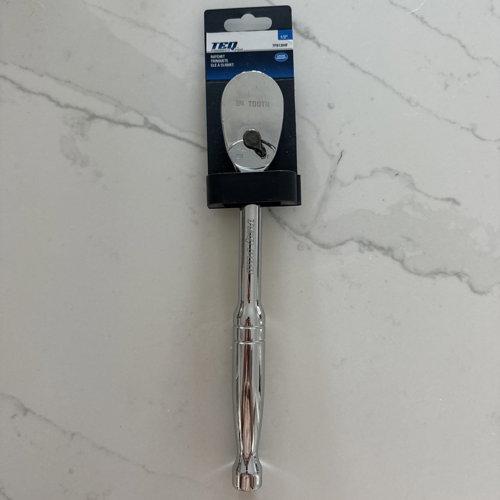 Teq Correct Pro By GearWrench 1/2” Drive, 84 Tooth 11.5” Ratchet – 81304F