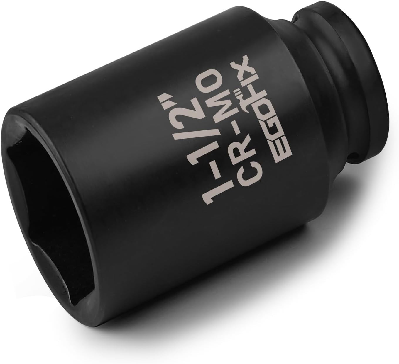 Professional 1/2 Inch Drive 1 1/2 Inch Deep Impact Socket – Anti-Rounding Design
