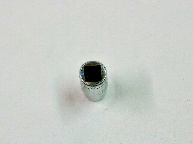 Mac Tools 6mm 6 Point Shallow 1/4″ Drive Chrome Socket #M6 6MM