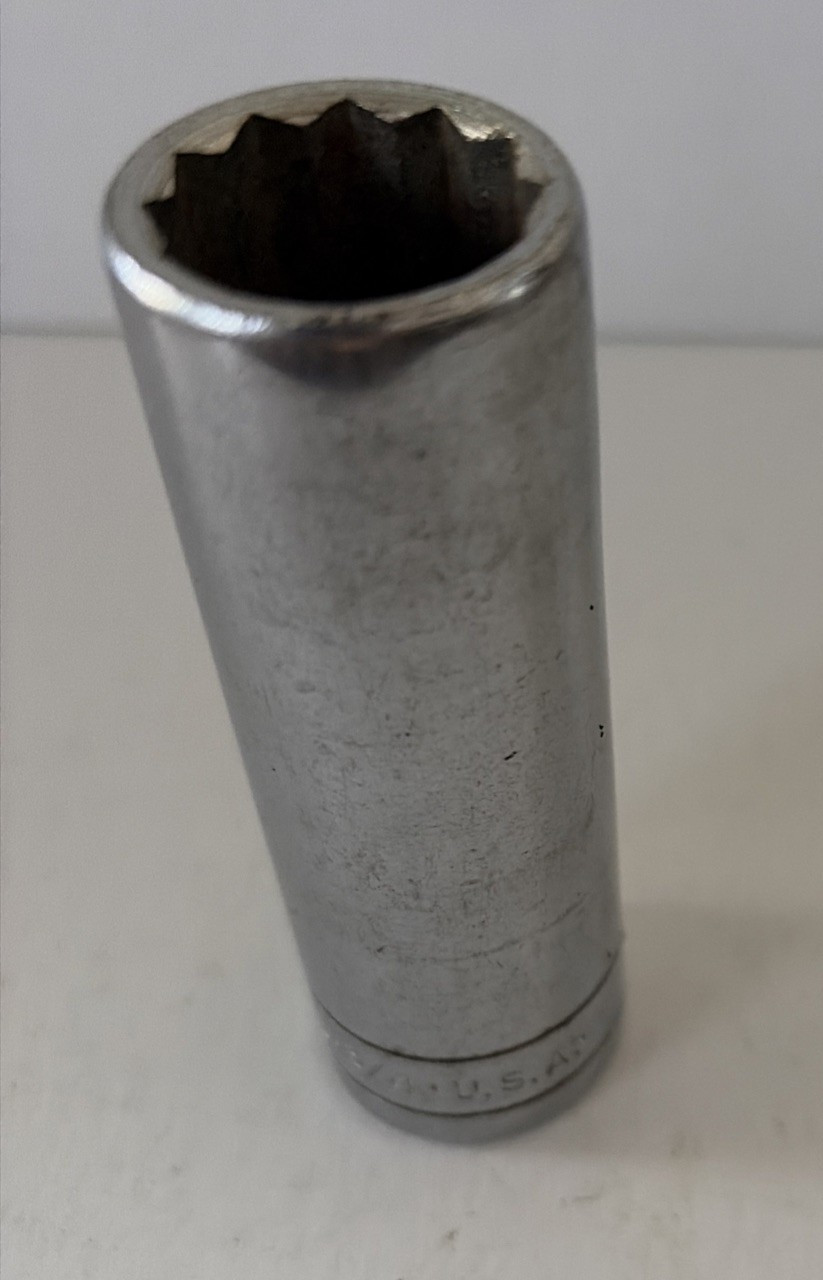 SK Wayne Tools 1/2″ Drive 12 Point 3/4″ Deep Well Socket 40824