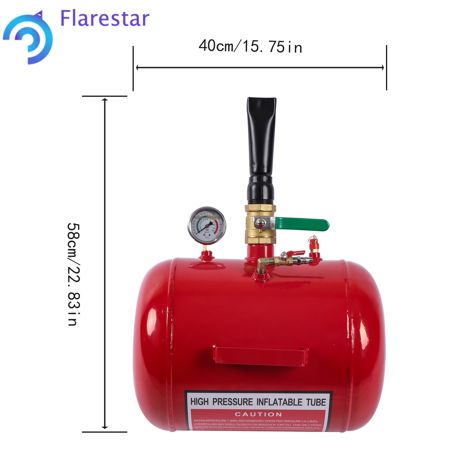 7.5 Gallon Heavy Duty Air Tire Bead Seater Blaster Seating Tool 145 psi