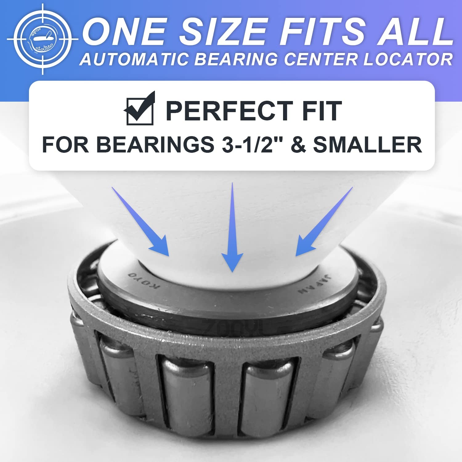 Rotation Handle Bearing Packer Tool – Inject Grease Safely, Easily,…