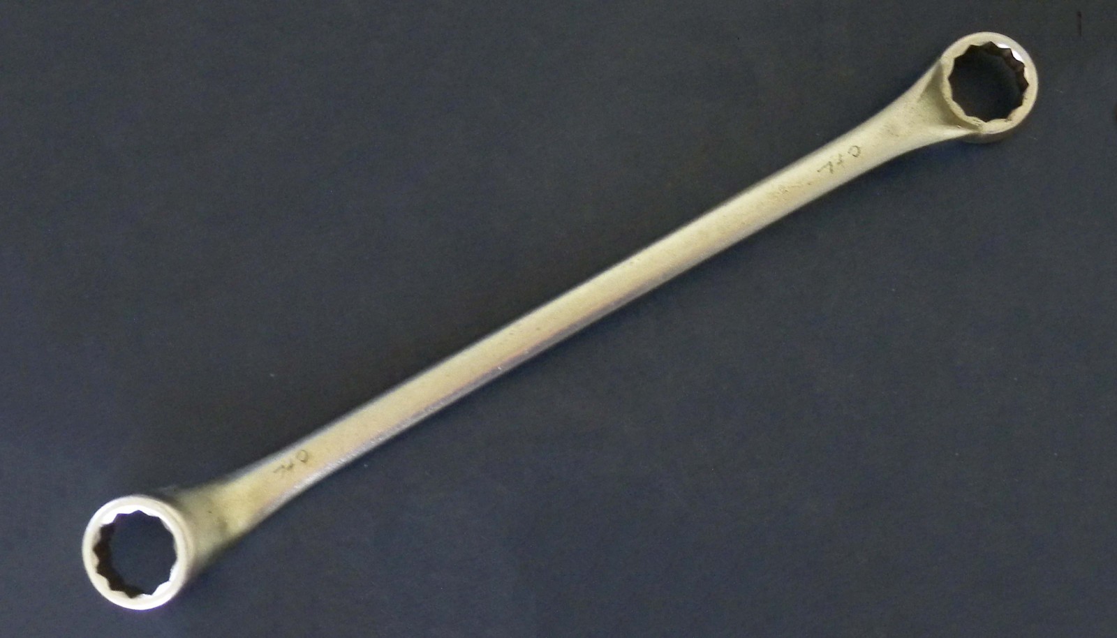 Vtg PROTO Mfg. 8183 12 PT Deep Offset Box End Wrench SAE 25/32″ x 13/16″, USA