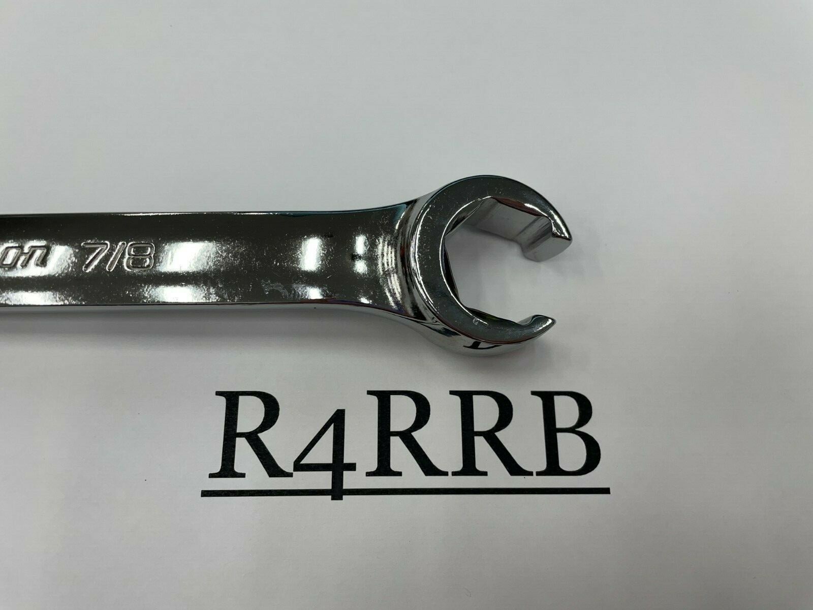 Snap-On Tools USA NEW 3/4″ 7/8″ SAE Double Flare Nut 6pt Line Wrench RXFS2428B