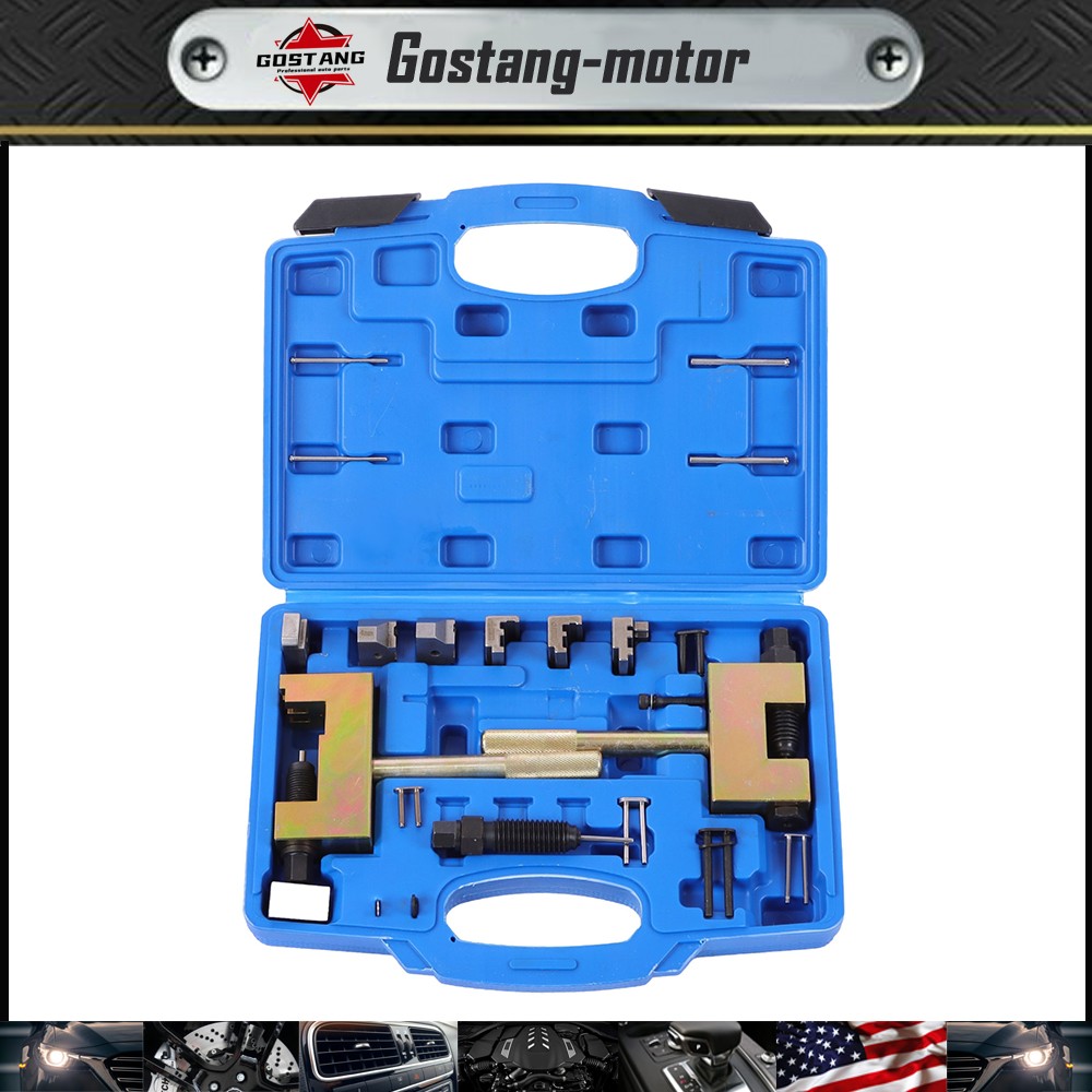Engine Camshaft Timing Chain Rivet Tool Kit For Mercedes Benz M271 M272 M273 274