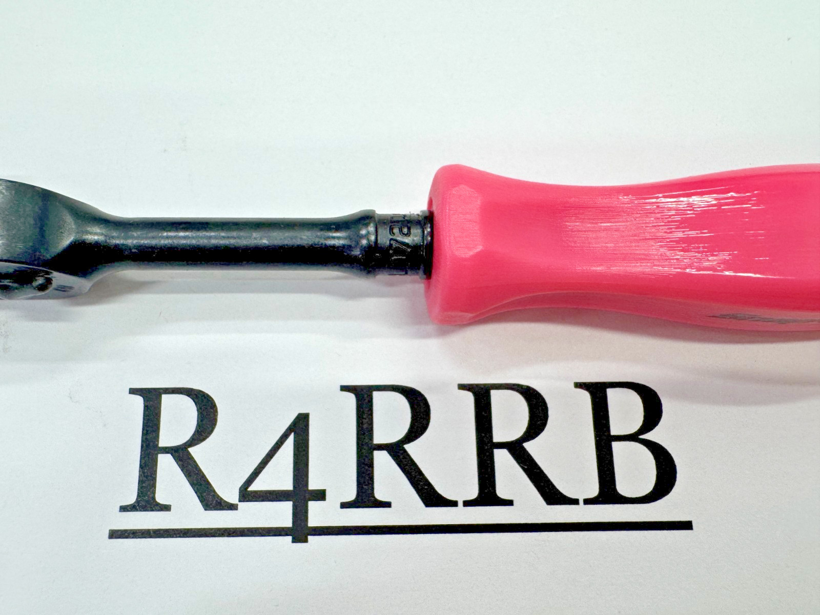 Snap-on Tools RARE GUY MARTIN PINK 1/4″ Drive Hard Grip Fixed Ratchet GTHLD72GUY