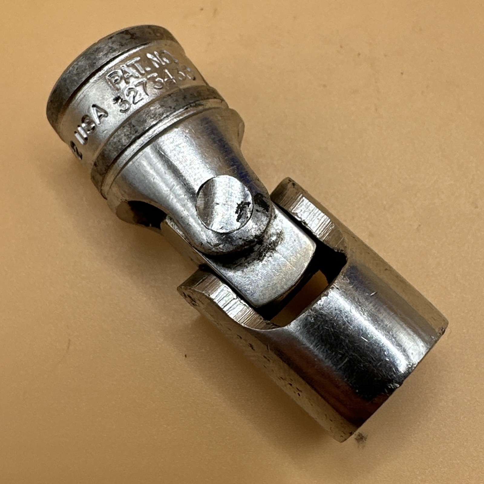 Vintage Snap On 12mm 6 Point Swivel Socket 3/8” Drive FSUM12