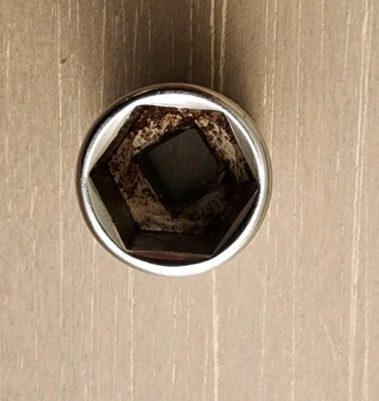 Craftsman USA 1/2″ Socket 6 Point 1/4″ Drive -EE- 43499