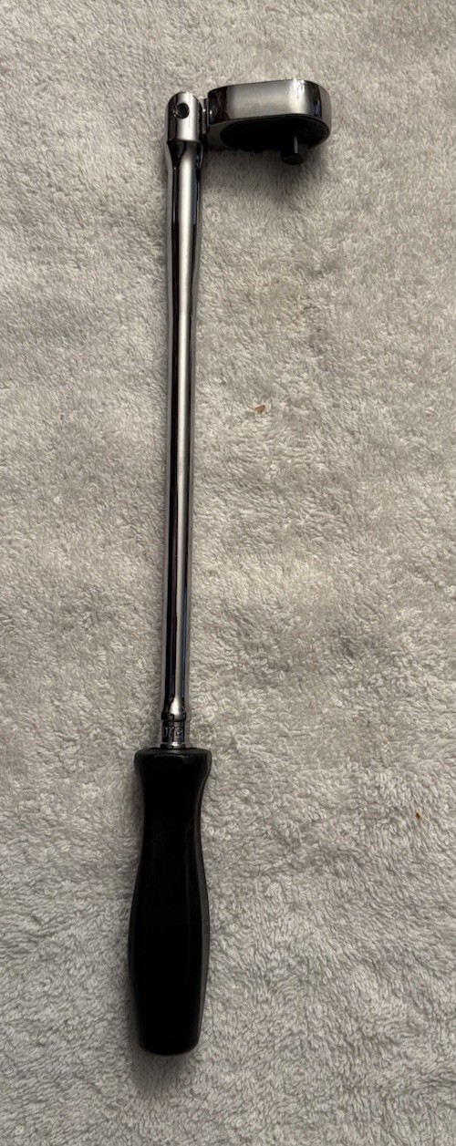 Snap On 1/4” Drive Flex Head Extra Long Hard Handle Ratchet