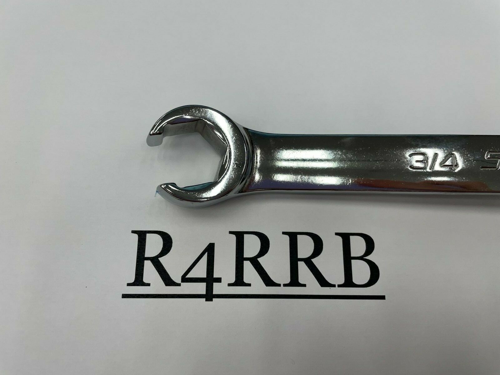 Snap-On Tools USA NEW 3/4″ 7/8″ SAE Double Flare Nut 6pt Line Wrench RXFS2428B