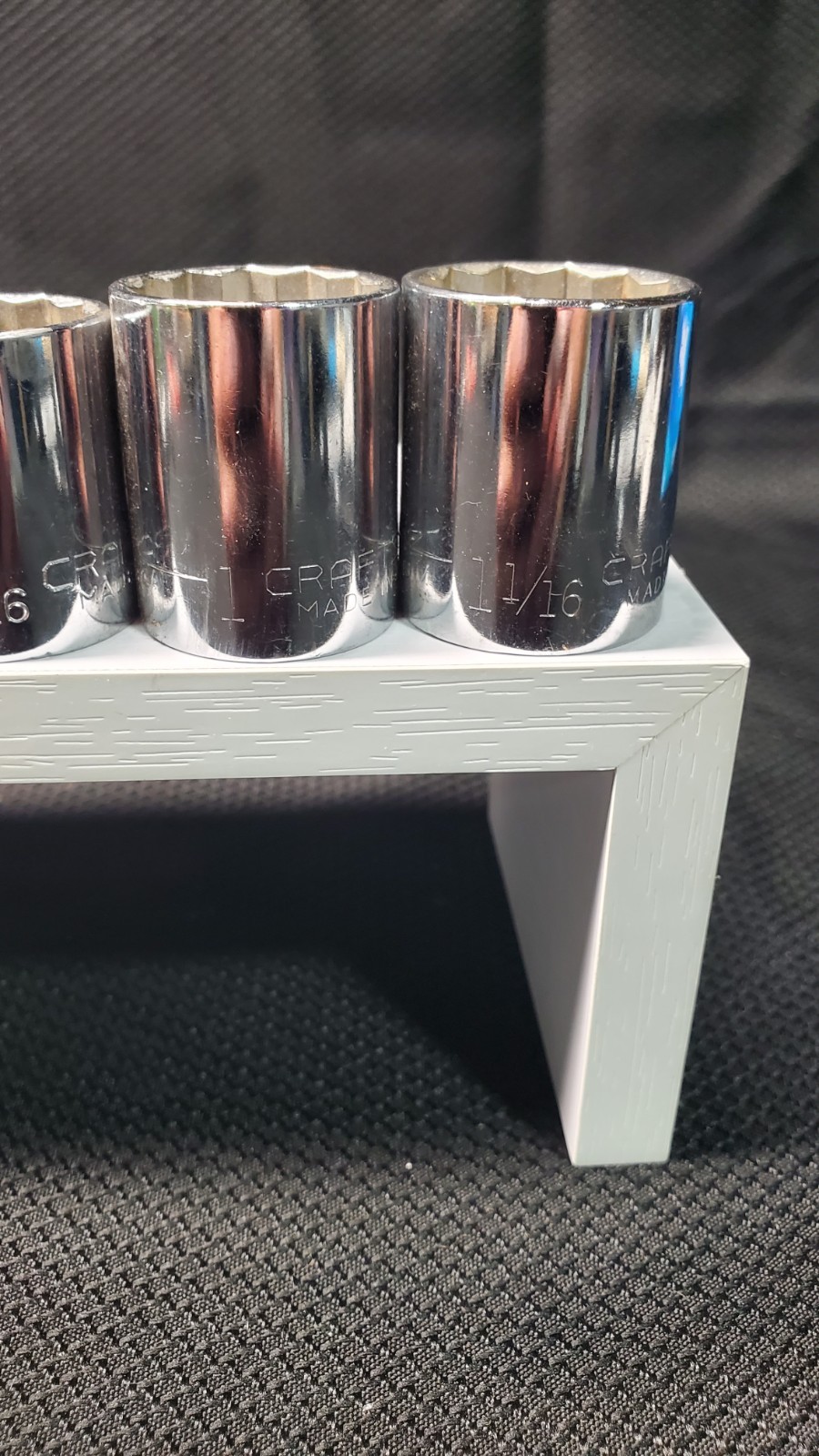 Vintage Craftsman USA 1/2″ Drive 12-Point Deep Socket Set 10 Pc V VV G Series