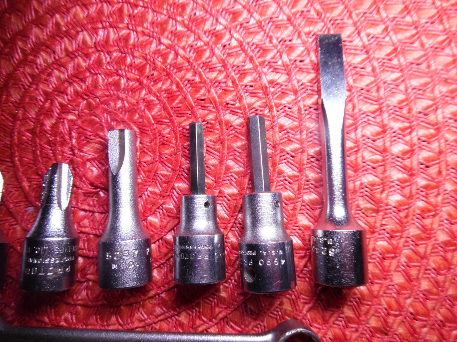Proto 3/8 5240 Flat 1 2 3 Phillips Screwdrivers Socket 37 4990 Allen & Wrenches