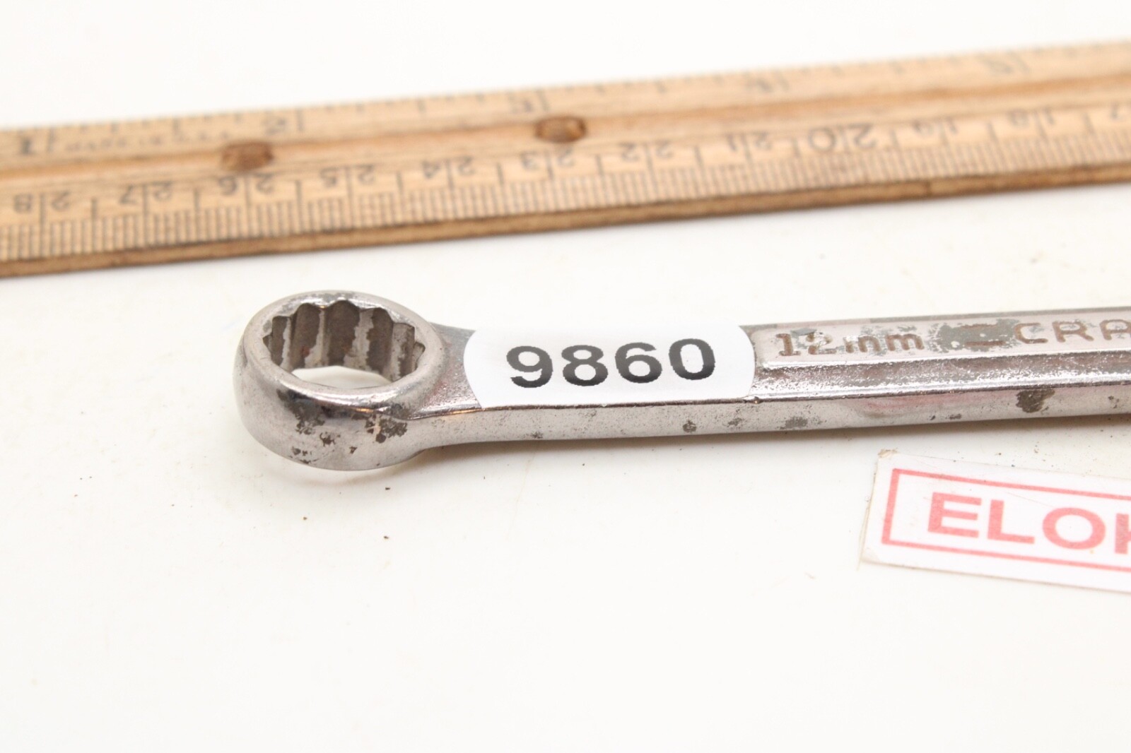Craftsman -V^-42916 12mm 12 Point Metric Combination Wrench USA